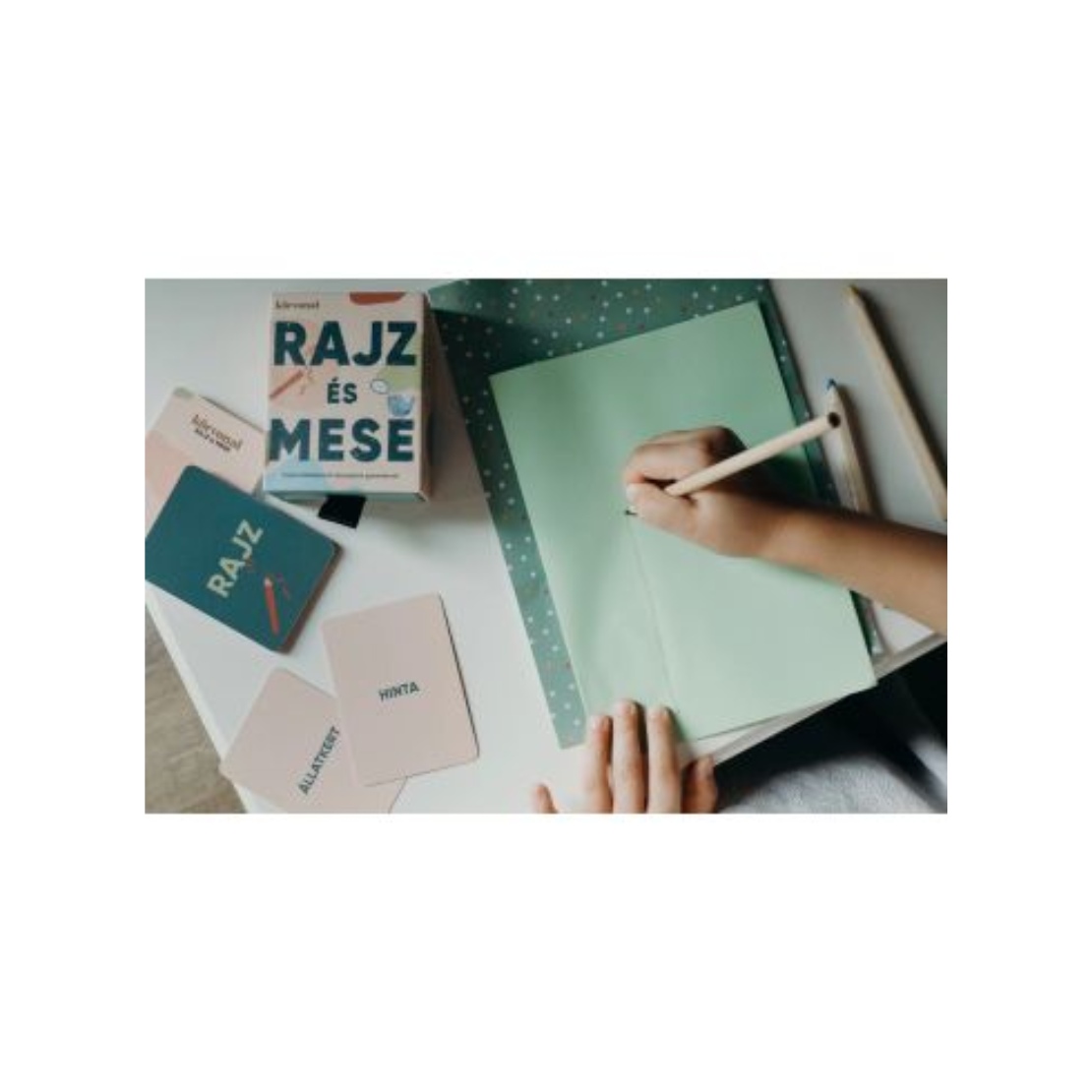 Körvonal Rajz és mese kártyajáték 80db kártyalappal (5999861567164)