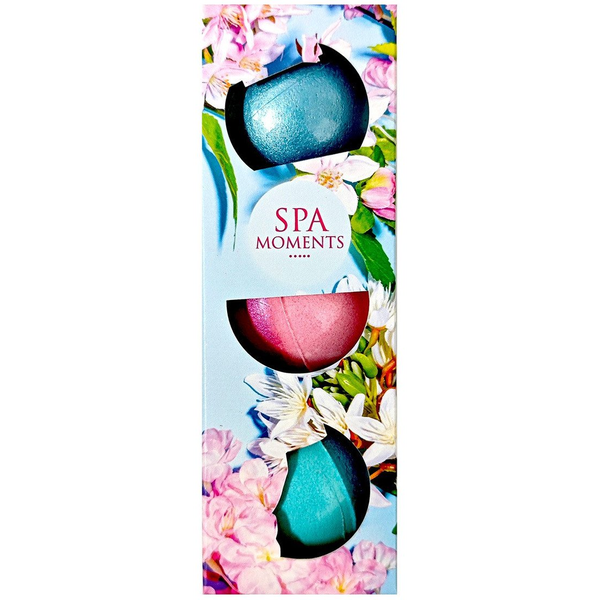 Chlapu Chlap Spa Moments Zestaw kul do kąpieli o zapachu Masła Shea 80g