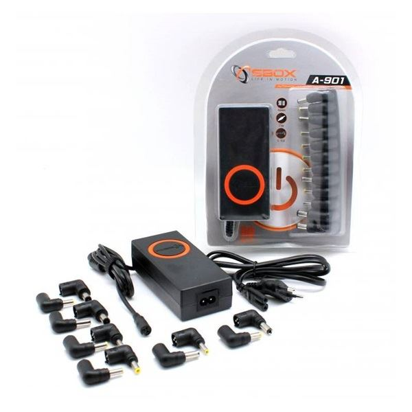 SBOX Univerzális notebook adapter 90W (A-901) (A-901)