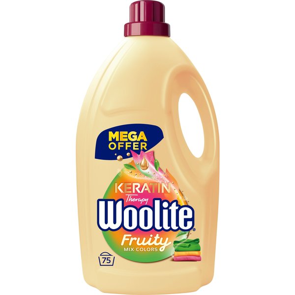WOOLITE Keratin Therapy Fruity Color 4,5 l (75 mosás)