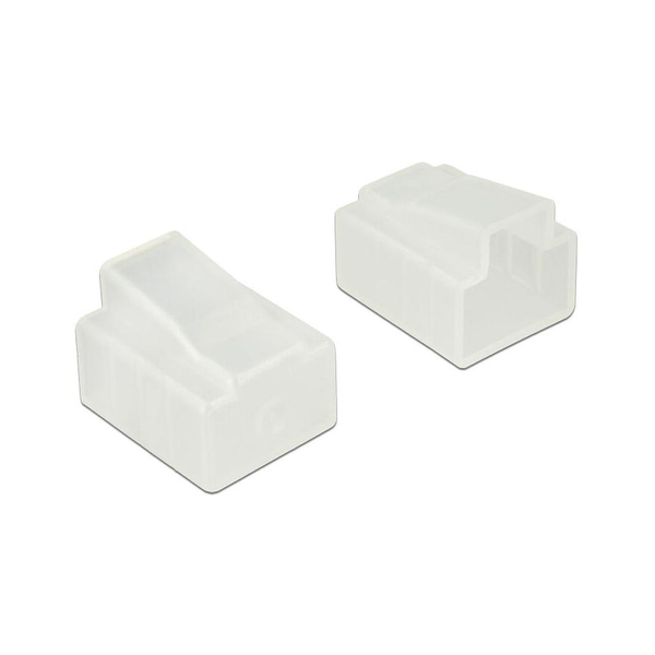 DELOCK Staubschutz für RJ45-Stecker 10 St. transparent
