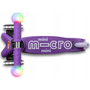 Micro Deluxe Mini Magic LED 3 kerekű gyerek roller - Lila