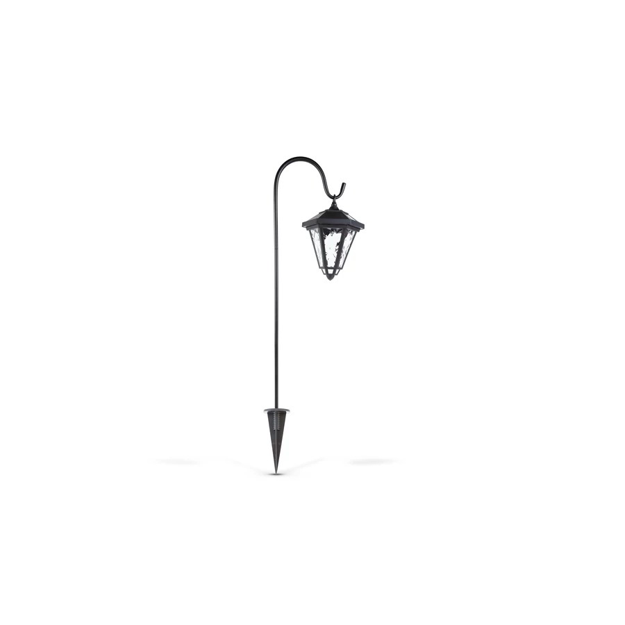 Garden of Eden 11236B LED Szolár lámpa kandeláber 80 cm - Fekete (11236B)