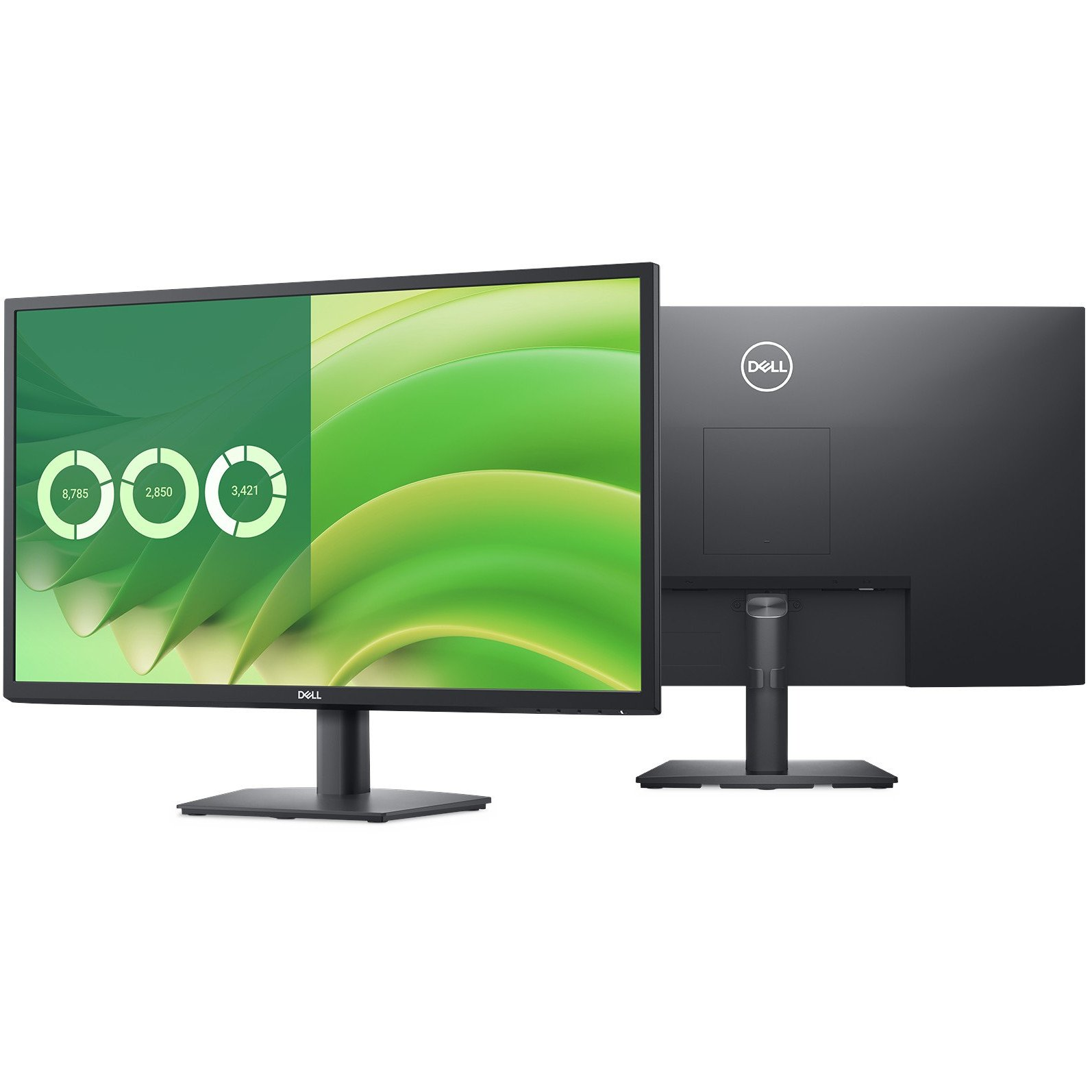 Dell E Series E2725H 27 hüvelykes Full HD LED monitor fekete (E2725H)