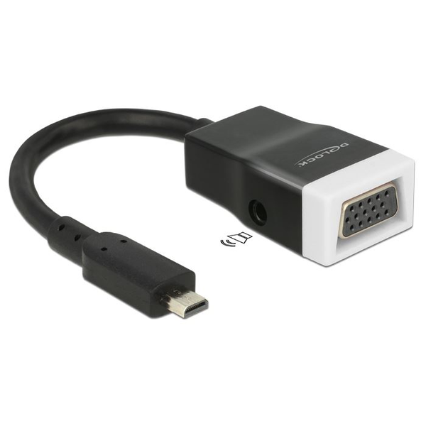 DeLock 65589 HDMI-micro D apa > VGA anya audióval