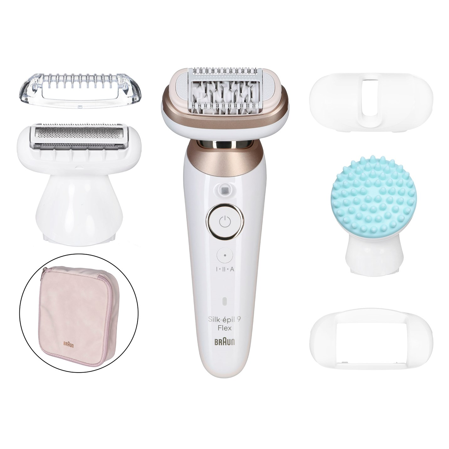 Braun Silk-Epil SES9-071 Epilátor - Fehér / Arany (SES9-071)