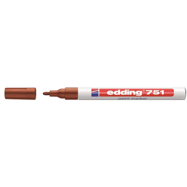 edding 751 Lackmarker 1.0 - 2.0 mm Braun