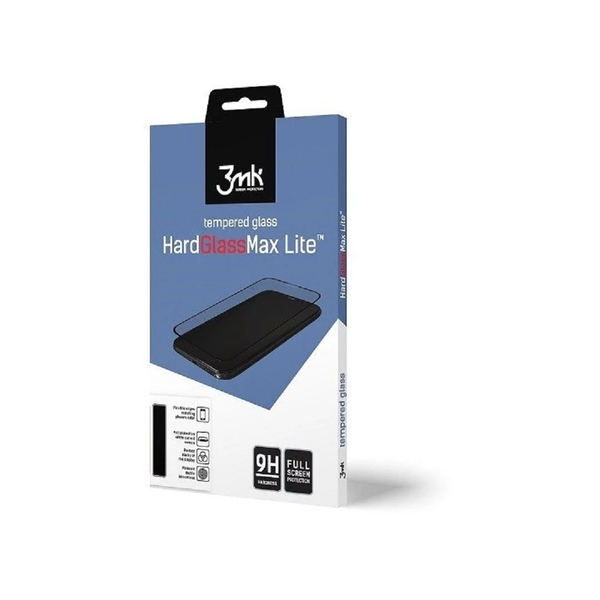 3mk Hardglass Max Lite Samsung Galaxy A20e Edzett üveg kijelzővédő - Fekete