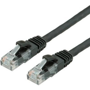 Patchcord Value U/UTP 6a RJ45 / RJ45 5 m černý