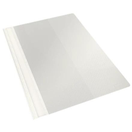 Esselte 28345 omslag til rapport Metal, Plast Transparent, Hvid