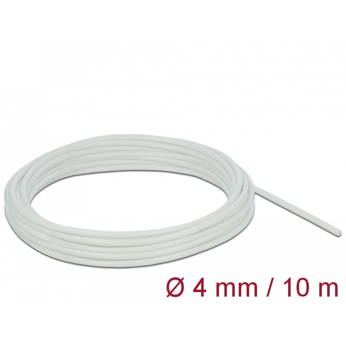 Delock üvegszálas borítás 10 m x 4 mm fehér (18927) (del18927)