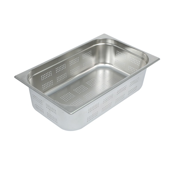 TOO KT-374 GN 1/1 Perforált tálaló edény 32.5 x 10 x 53 cm - Szürke (KT-374)