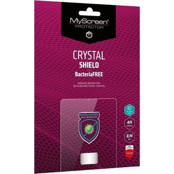 Samsung X200/X205 Galaxy Tab A8 10.5 képernyővédő fólia - 1 db/csomag - Crystal Shield BacteriaFree - átlátszó