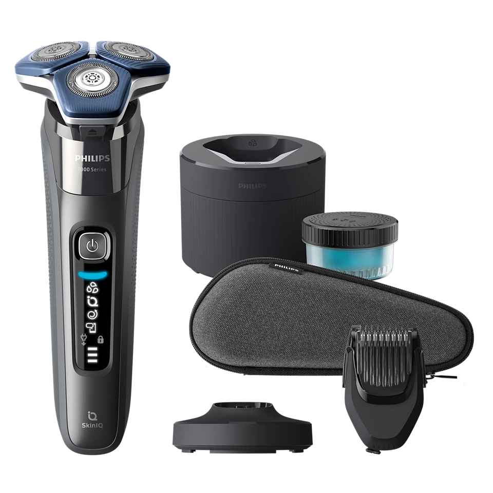Philips S7887/58 Series 7000 Nedves-Száraz Elektromos borotva - Szürke (S7887/58)