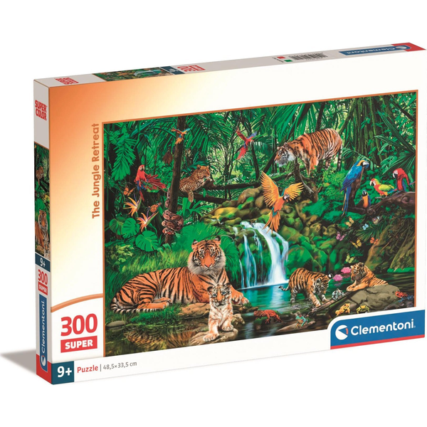 Clementoni Supercolor 21721 puzzel Legpuzzel 300 stuk(s) Dieren