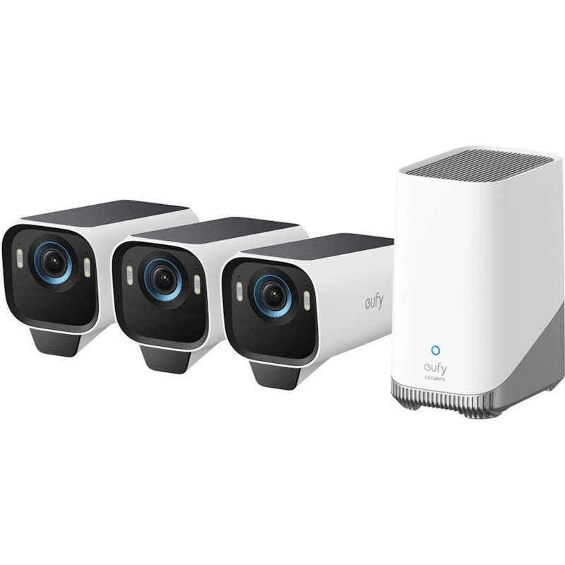 Eufy EufyCam S3 Pro 3+1kit (HomeBase 3) (T88933W1)