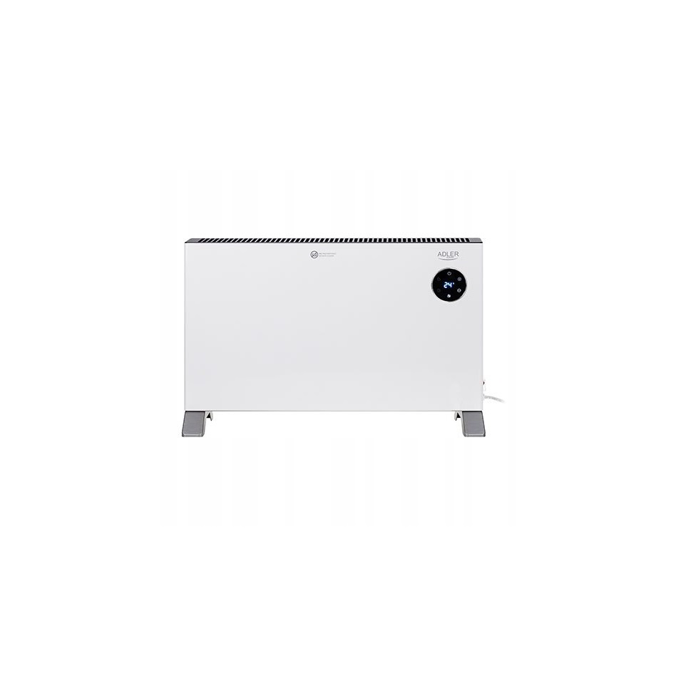 Adler AD 7752 Szabadonálló Elektromos Konvektor 2000 W - Fehér (AD 7752)