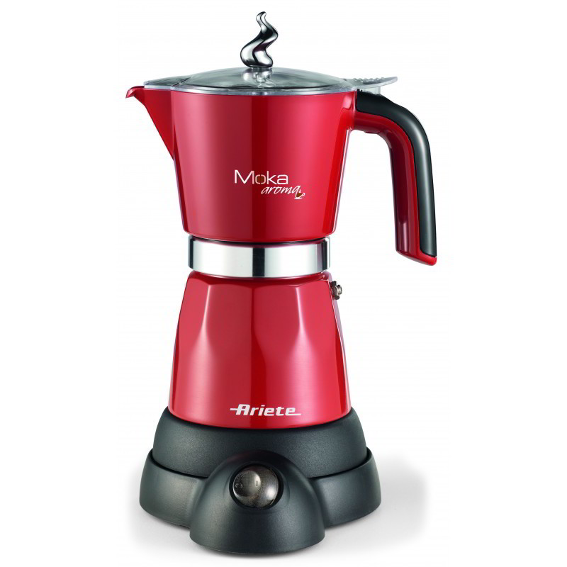 Ariete 1368 Mokina Grande Elektromos kotyogós kávéfőző - Piros (1368/06)