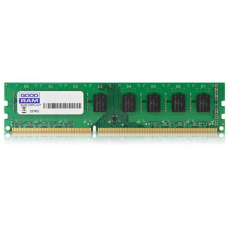 Goodram GR1600D364L11S/4G pamäťový modul 4 GB 1 x 4 GB DDR3 1600 MHz (GR1600D364L11S/4G)