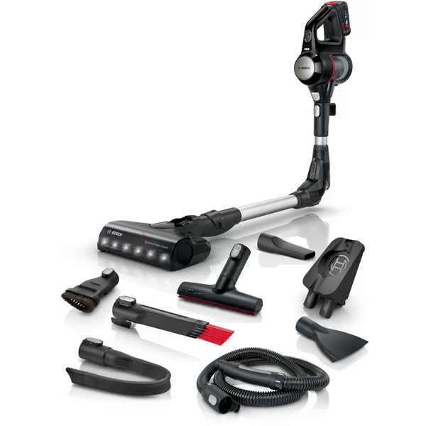 Bosch BCS711PET Stick vakuum Batteri Dry Poseløs 0,3 L Sort, Rød 3 At