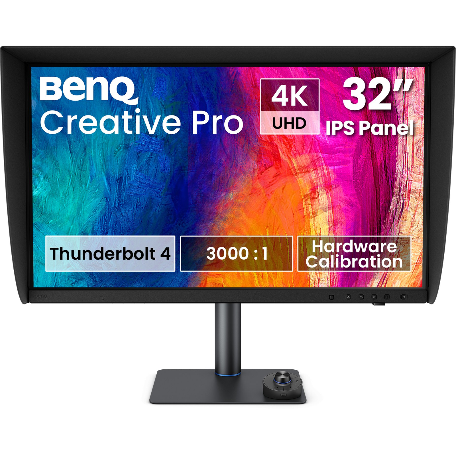Монитор BenQ PV3250U — 9H.Y0GLB.QBE, черен