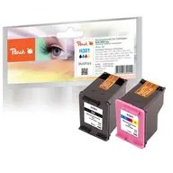 Peach PI300-562 atramentová náplň Čierna, Azúrová, Purpurová, Žltá