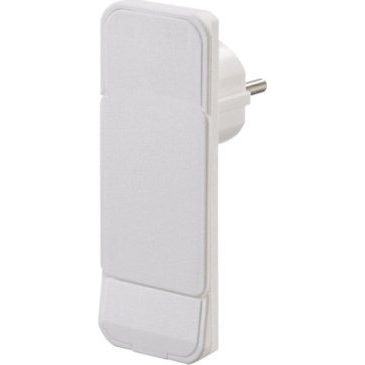 Bachmann 933.009 Védőérintkezős dugó Műanyag 250 V Fehér IP20 (933.009)