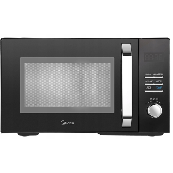 Midea MAC23XF Mikrohullámú sütő 800W 23L Grill Fekete