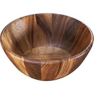 Zassenhaus 55580 Kerek Saláta és gyümölcstál 20cm - Akácfa (ZS-055580)