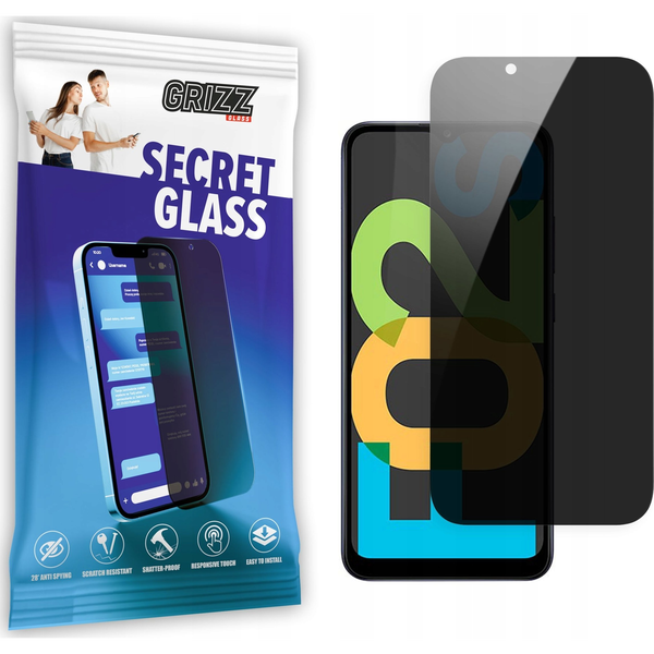  GrizzGlass Szkło prywatyzujące GrizzGlass SecretGlass Samsung Galaxy F02s