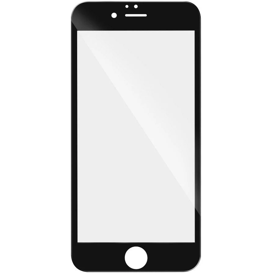 Huawei P40 Lite 5D Full Glue hajlított edzett üveg kijelzővédő - Fekete (48324)