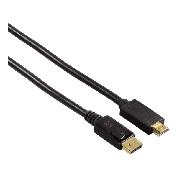 nBase DisplayPort - HDMI kábel 1.8m Fekete