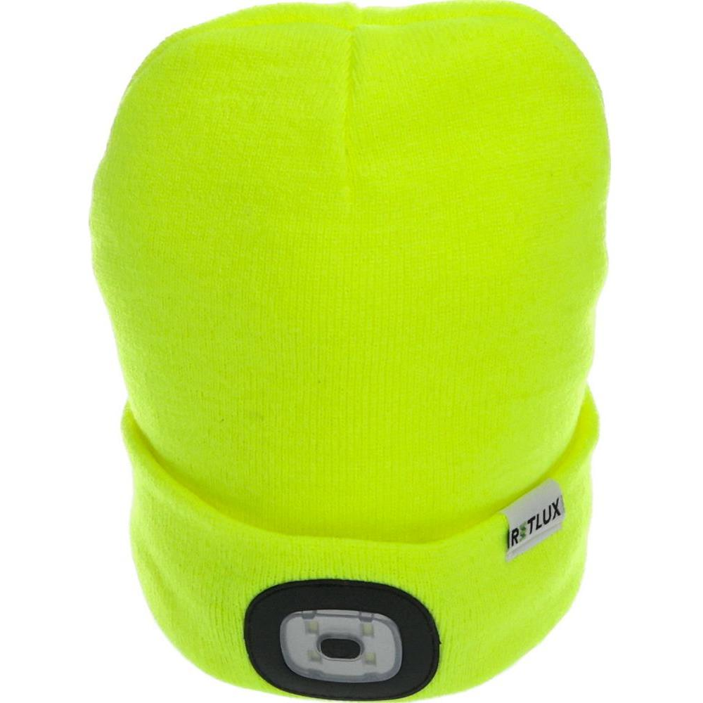 RETLUX RLB 101 Sapka világítással, újratölthető, sárga (RLB 101 )