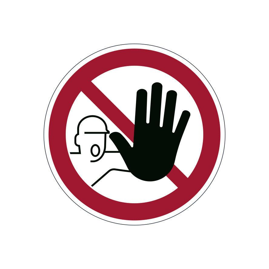 DURABLE Verbotsaufkleber 'Zutritt verboten' (173003) (173003)