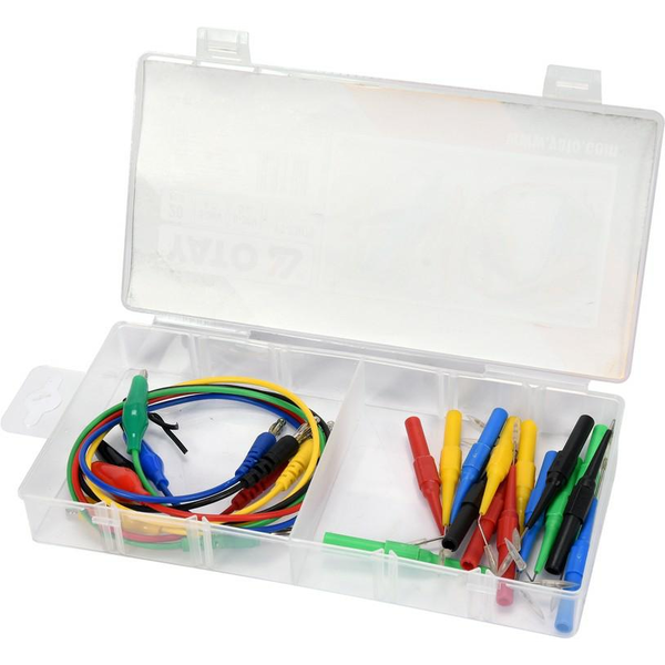 Yato Multiméter Tesztvezeték És Csatlakozó Készlet 20 Részes