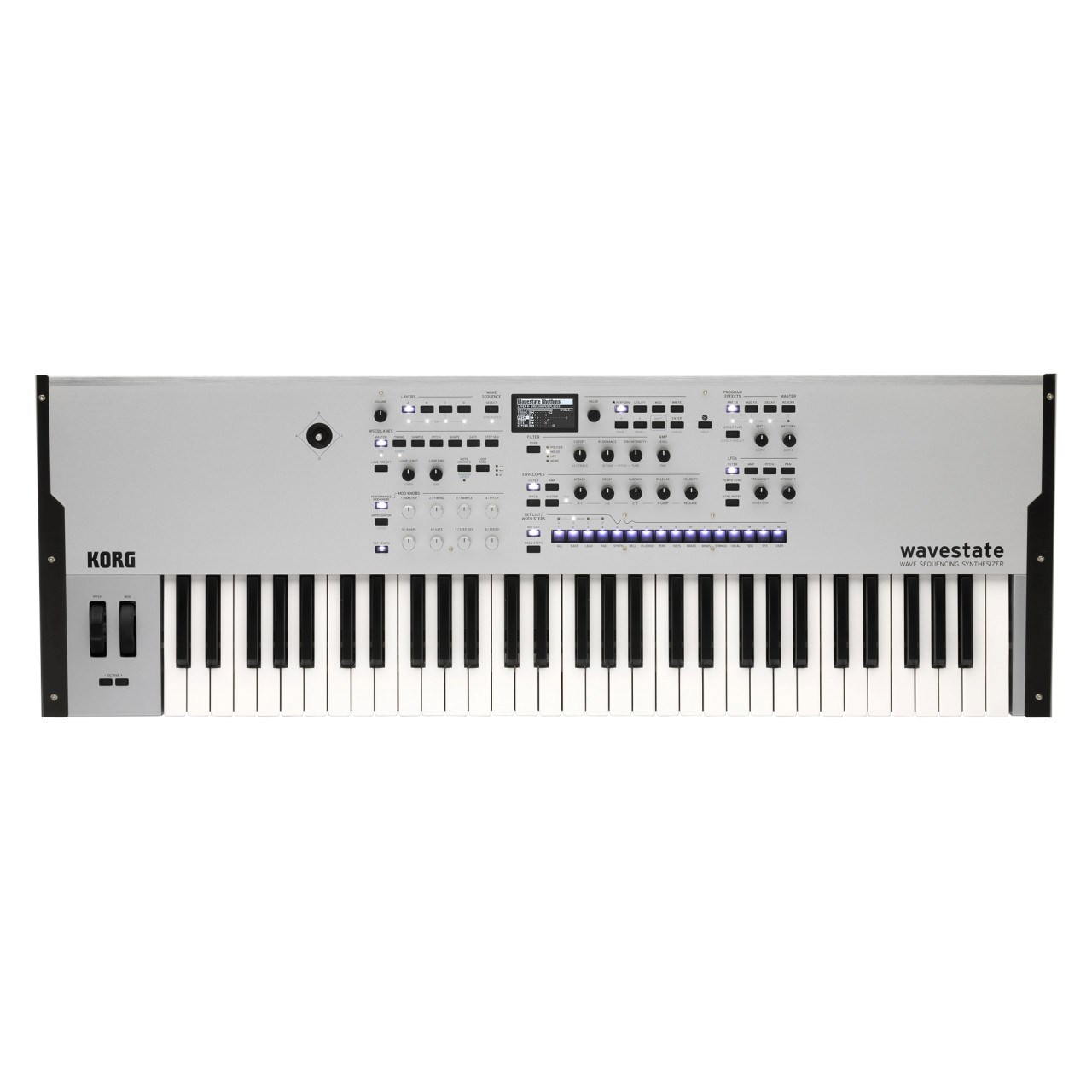 Korg Wavestate SE Platinium Limited Edition Professzionális Polifónikus szintetizátor - Ezüst (100027810000)