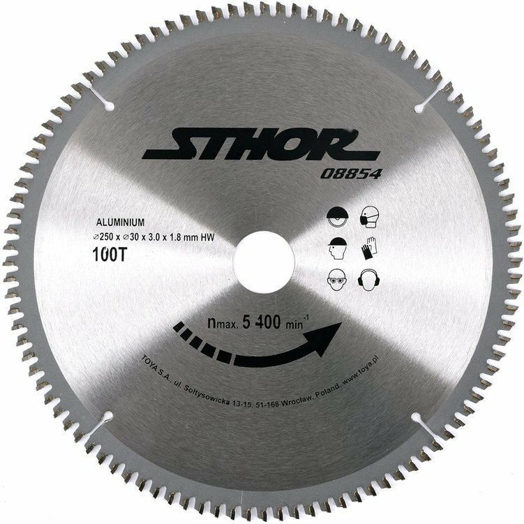 Sthor Vágótárcsa alumíniumhoz 250 x 30 mm 100z (08854)