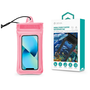 Devia универсален водоустойчив защитен калъф макс. За 7" устройства - Devia Mobile Phone Floating Waterproof Bag - pink (ST364396)