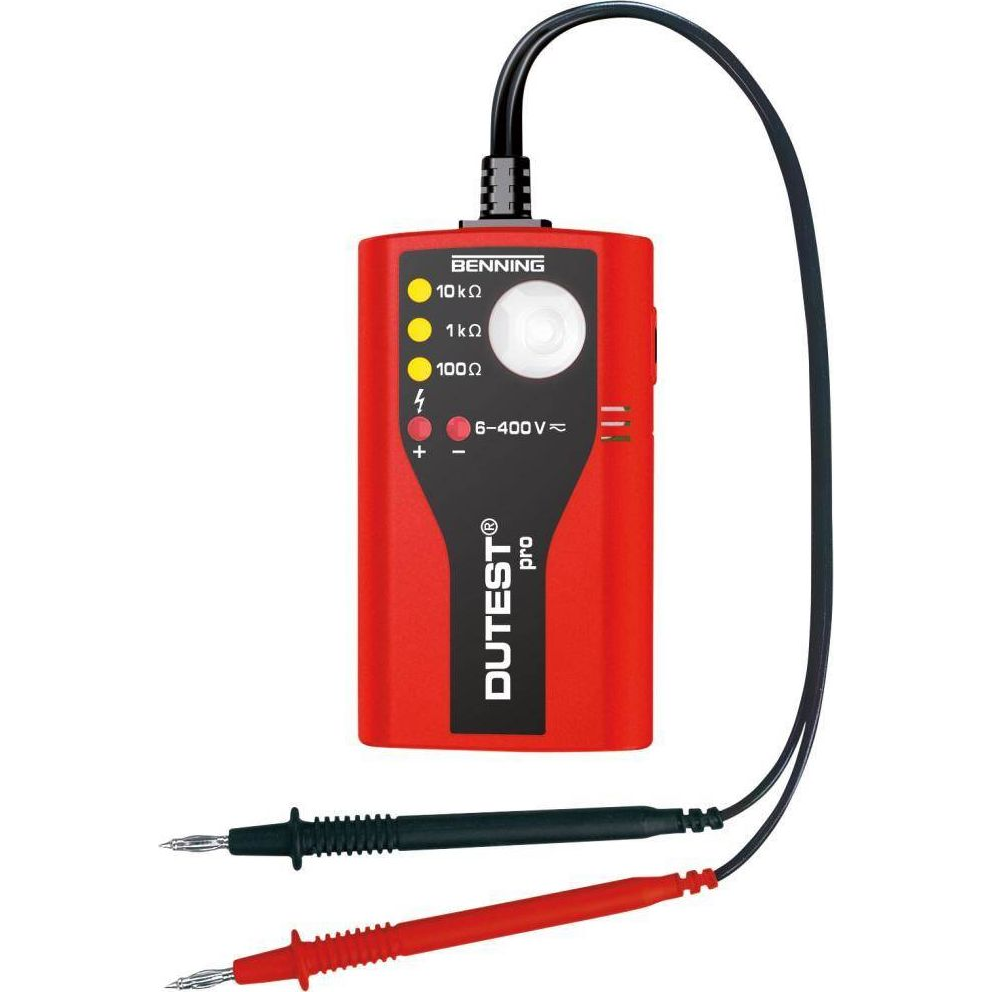 Benning DUTEST proFolytonosság- és vezeték vizsgáló Kalibrált Gyári standard (tanusítvány nélkül) (BG050156)