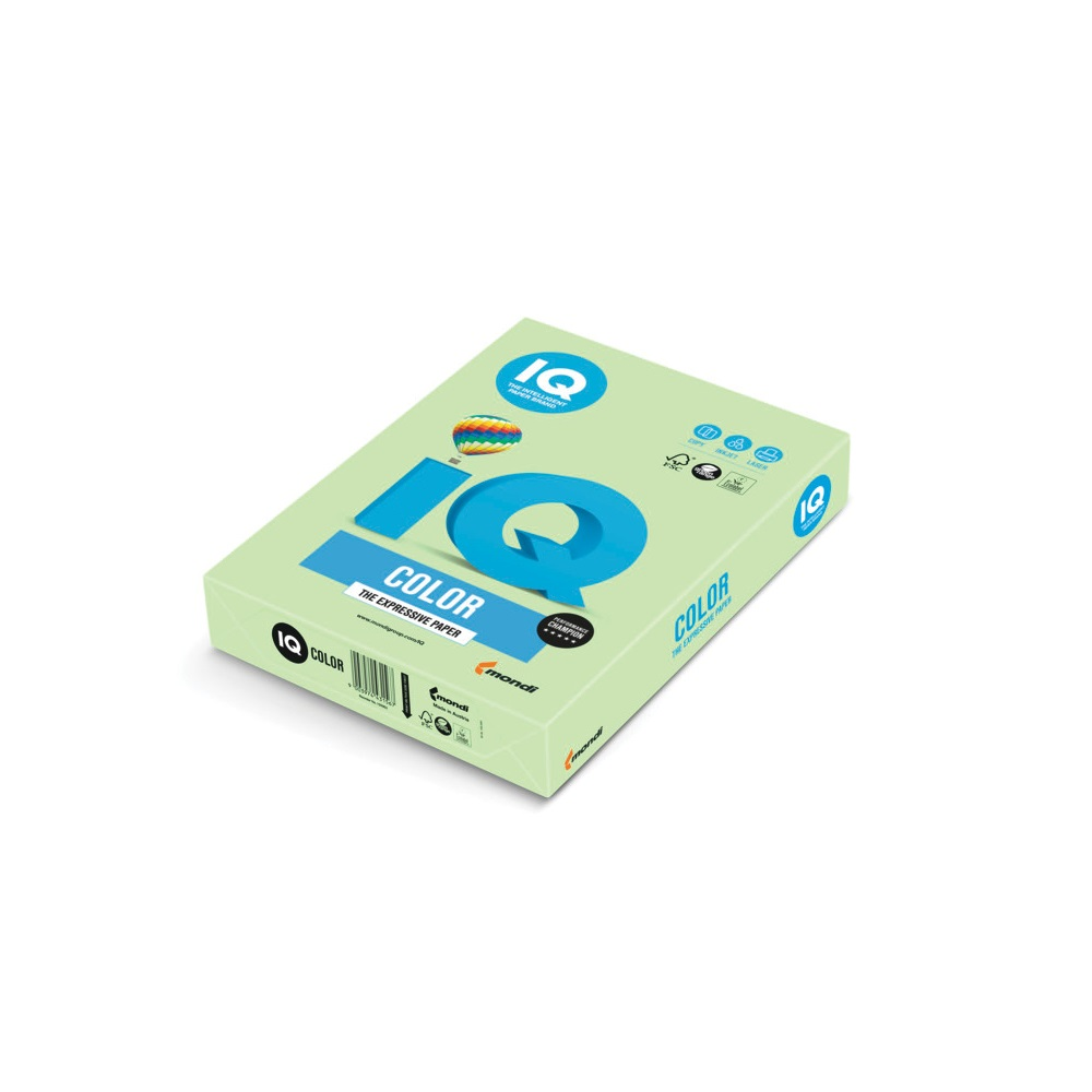 Mondi Másolópapír, színes, A4, 160g. Color MG28 250ív/csomag, pasztel almazöld (9003974400167)