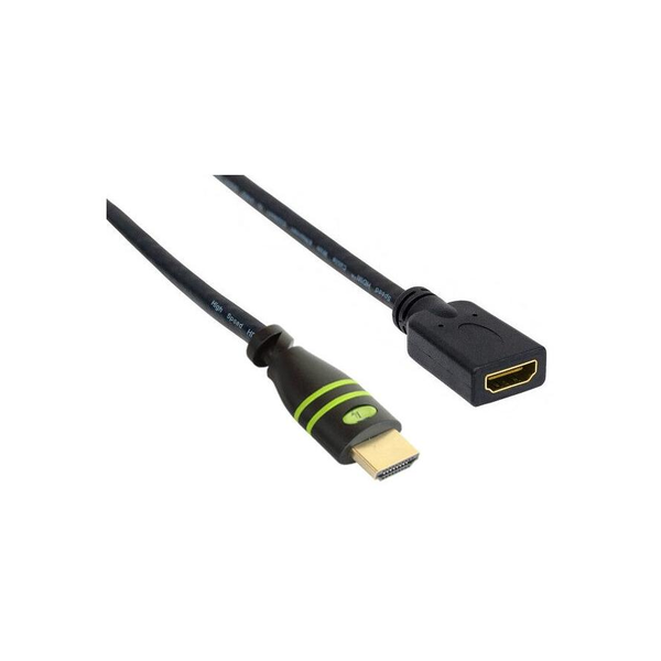 Techly ICOC-HDMI-4-EXT075 HDMI kabel 7,5 m HDMI Type A (Standaard) Zwart