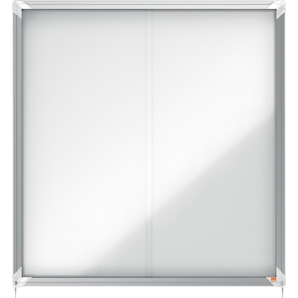 Nobo 1902570 afficebord Binnen/buiten Wit Aluminium