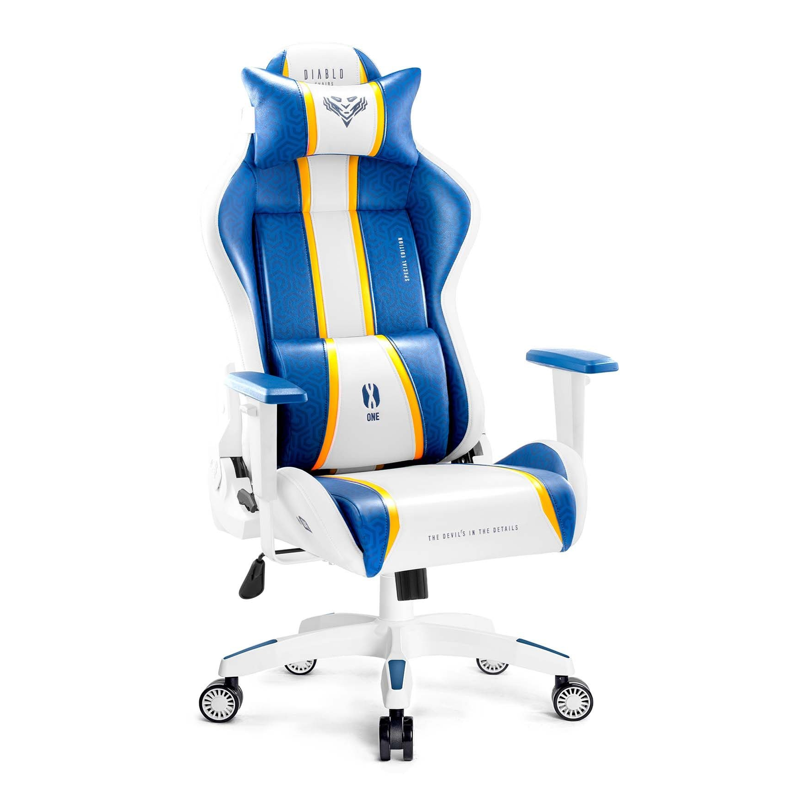 Diablo X-One 2.0 Gaming Szék Aqua Blue King Size (DIABLO X-ONE 2.0 AQUA BLUE KING)
