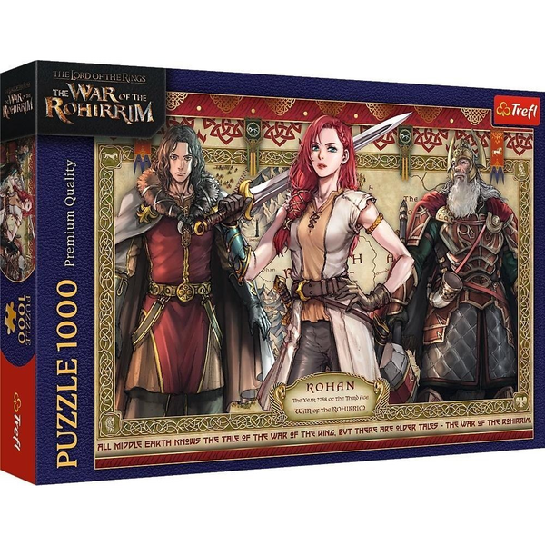 A Gyűrűk Ura: Rohirrim tábor 1000db-os puzzle – Trefl