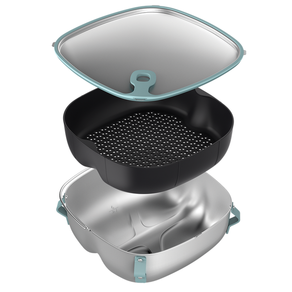 Philips HD9960/00 аксесоар за фритюрник Чашки Алуминий, Примкар