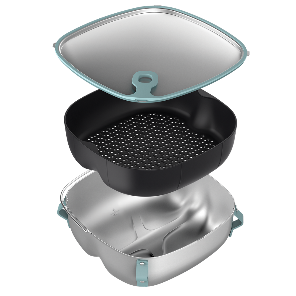 Airfryer XXL HD9960/00 2-az-1-ben pároló és wok kiegészítő (HD9960/00)