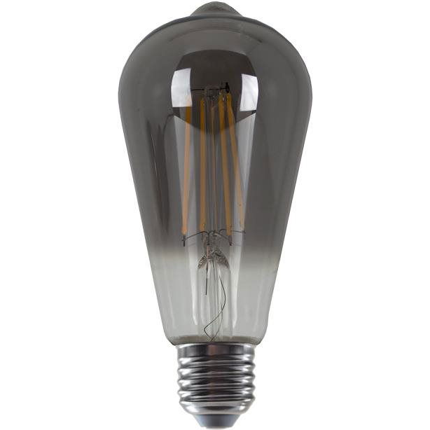 Diolamp Smoky Filament LED izzó, ST64, 8 W/ 230 V/ E27/ 1800 K/ 400 lm/ 360° (CONDI8WWSM)