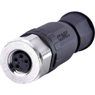Conec 42-00010 Érzékelő-/működtető összekötő, konfekcionálatlan M8 Alj, egyenes Pólusszám: 3 1 db (42-00010)