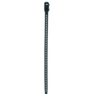 Hőstabilizált kábelkötegelő, UV és időjárás álló, 260 x 11 mm, fekete, 1 db, HellermannTyton 115-11269 SRT26011 (115-11269)