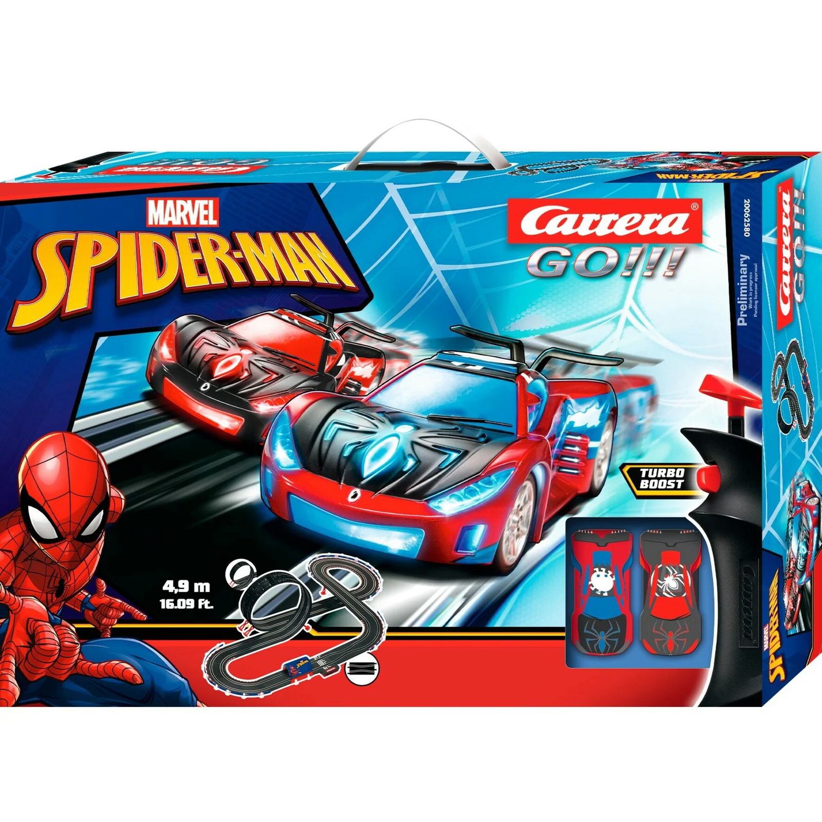 Carrera GO!!! Marvel Spider-Man Racing Versenypálya készlet (20062580)